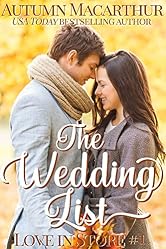 The Wedding List: A sweet and clean Christian reunion romance set in London (Love In Store Book 1)