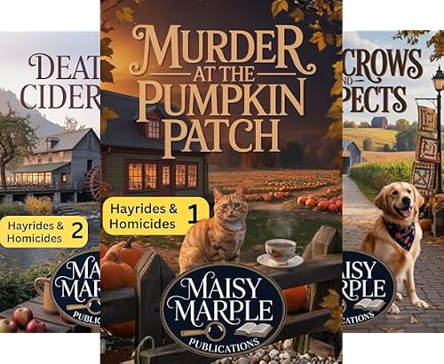 Murder at the Pumpkin Patch (Hayrides and Homicides Mystery Series Book 1)