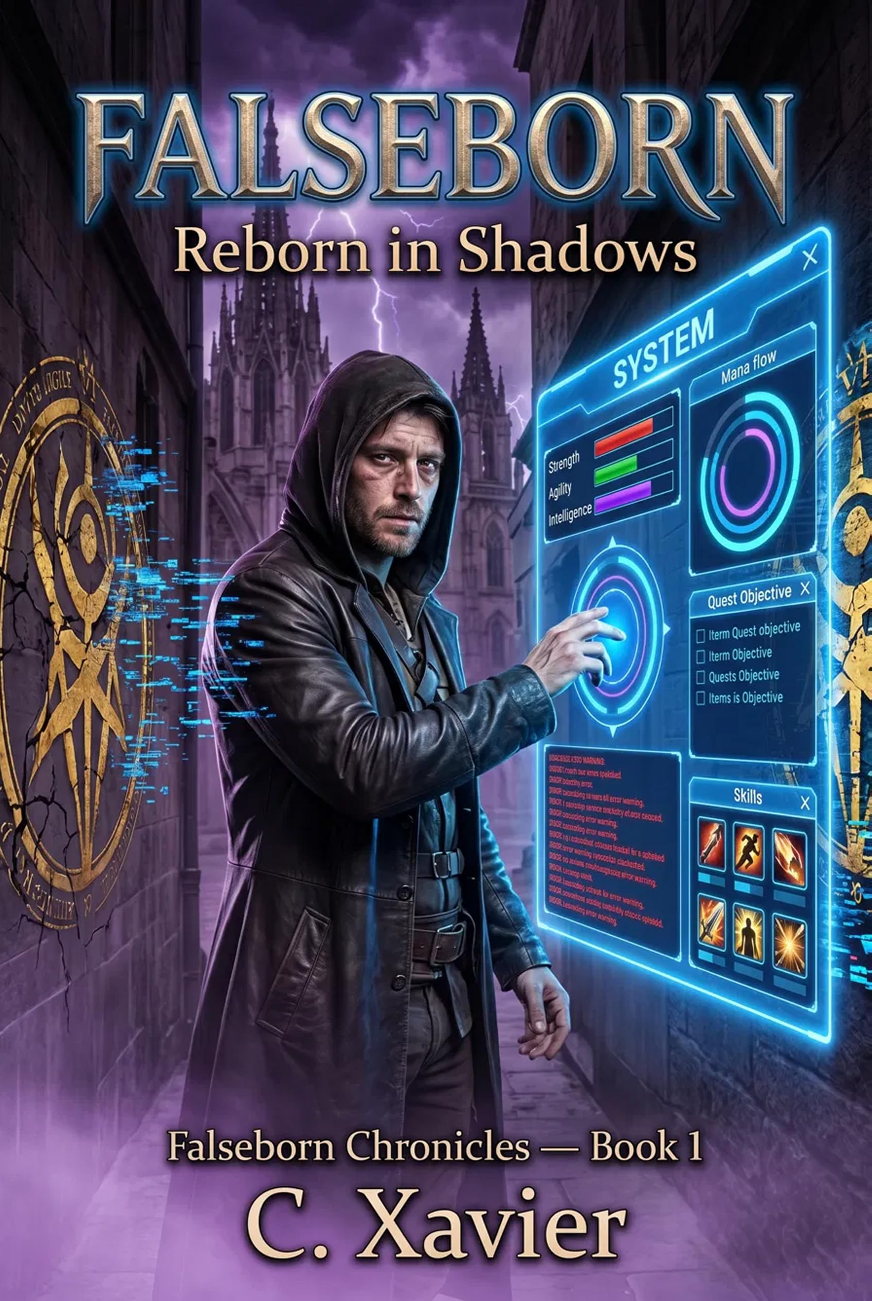 Falseborn: Reborn in Shadows (Falseborn Chronicles Book 1)