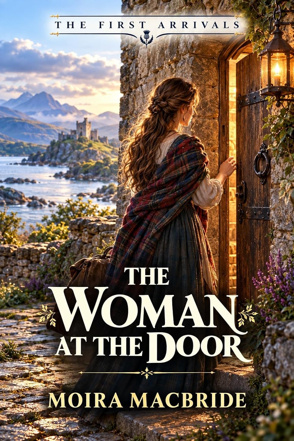 The Woman at the Door (The First Arrivals Series | Sanctuary at Dunloch Series Book 1)