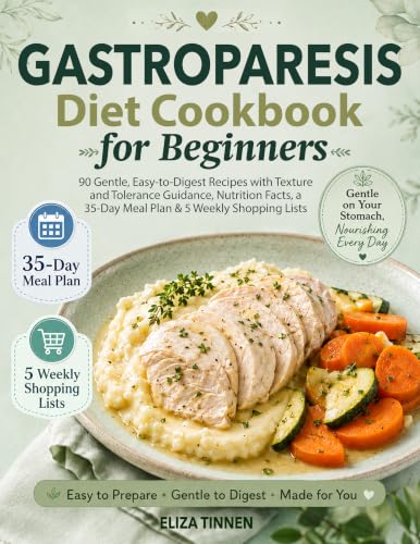 Gastroparesis Diet Cookbook for Beginners